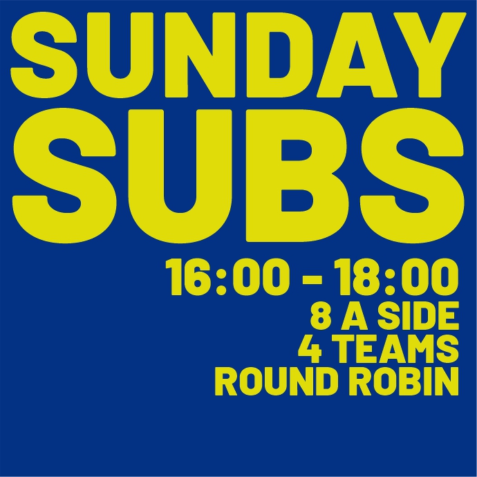 Sunday Subs, 8 a Side