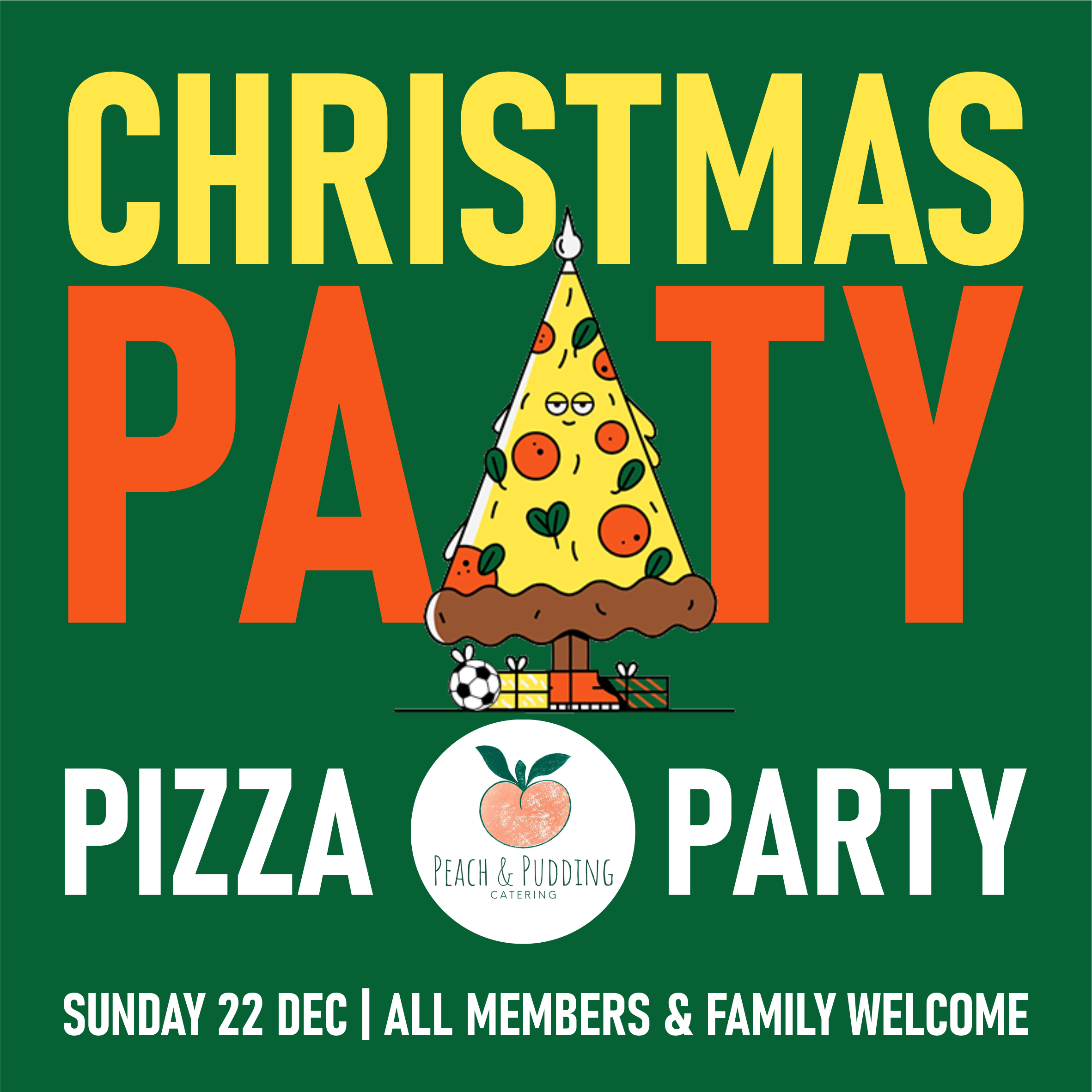 CHRISTMAS PIZZA PARTY ADULTS
